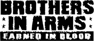 Brothers in Arms Earned in Blood logo for Playstation 2